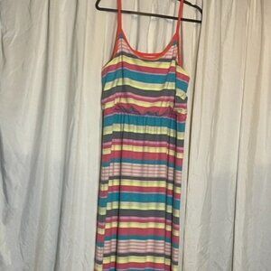 Mossimo Supply Co. Juniors Striped Maxi Dress XXL